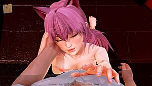 in the harem hotel, things get interesting with the girls.