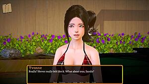 i'm exploring my new family in this game, feeling all the emotions.