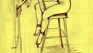 Gambar erotis vintage bawa pesona retro dalam gaya kartun klasik