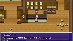 Why is the female demon king working as a prostitute for revenge?