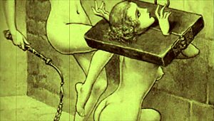 vintage erotic drawings bring steamy fantasies to life in retro style