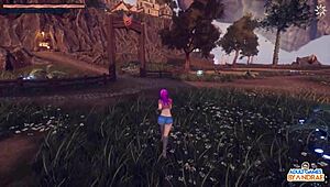 I Can't Stop Eating Emissary's Shaved Pussy in Ep5 of Breeders of the Nephelym Game