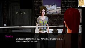 My new family teen has huge tits!