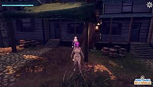 I Can't Stop Eating Emissary's Shaved Pussy in Ep5 of Breeders of the Nephelym Game