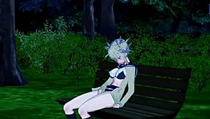 WHOA! Ochako Uraraka and Himiko Toga in Wild Futanari Sex Action!