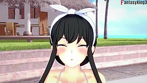 Yor Forger Enjoys Bikini Pool Sex In Spy X Family Fantasy