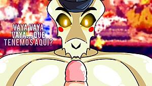 Friday Night Funkin Tabi Gets Worshipped By Boyfriend In Hentai