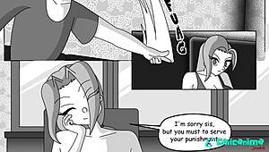 My Favorite Nanny S3 Ch2 Comic by CaricanimaStudio! Whoa, check those big tits in 3D action!