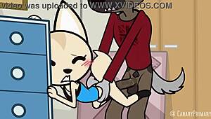 I experienced an intense VR day in hentai parody.