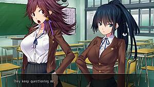 commander babes ep3 - getting titty fucked in the bathroom, feeling so intense.