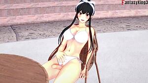 Yor Forger Enjoys Bikini Pool Sex In Spy X Family Fantasy