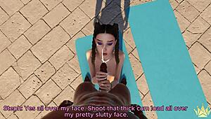 royaly blacked features my bf’s roommate with long legs