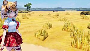In the wild world of anime, Bengaru Tora from Kemono Friends gets into steamy action. Fans can’t look away from this hentai twist!