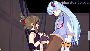 Nine、Kisaragi Chitose、Hoshino Ruri狂野女同扶她行动！