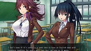 commander babes ep3 - getting titty fucked in the bathroom, feeling so intense.