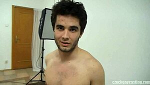 Petr undergoes Czech gay casting with sucking and fucking