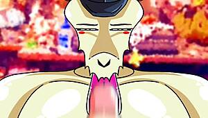 Friday Night Funkin Tabi Gets Worshipped By Boyfriend In Hentai