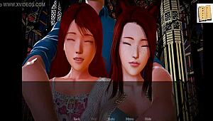 新しい家族の3Dカートゥーンシリーズ