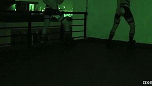 Axel Abysse Goes Wild with Infrared Ass Play Outdoors! 😈