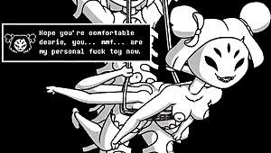 Spiderbang Undertale Mod Features Wild Cartoon Group Action