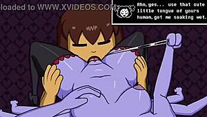 Spiderbang Undertale Mod Features Wild Cartoon Group Action