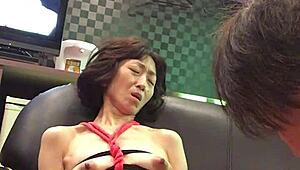 Hey! Miyuki gets tied up and humiliated on a hotel sofa in wild AV!