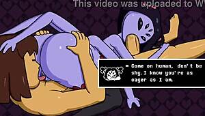 Spiderbang Undertale Mod Features Wild Cartoon Group Action