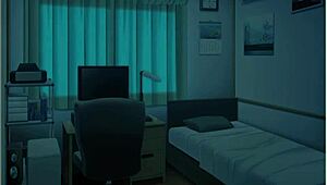 Kasshoku bitch hitozuma seiyoku kaishou ep3: foursome in the locker room game