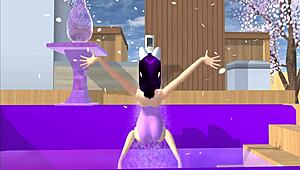 Point Of View Cartoon Fox Girl Dances On Your Lap