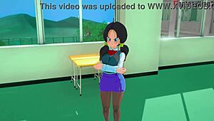 Dragon Ball Zex Chapter 2: Android 18 and Videl Crave Gohan