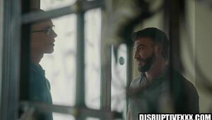 Widower, um, stumbles into gay sex with odd buddy