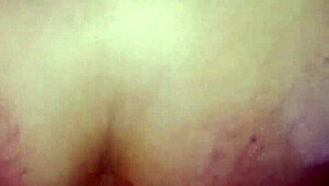 Fat slut blonde gives sloppy deep mouth and ass to friend