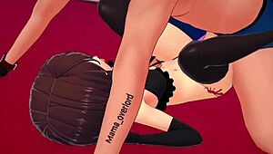 La dulce megumin ya es adulta y esta lista para follar con su bikini versi�n adulta hentai 😘