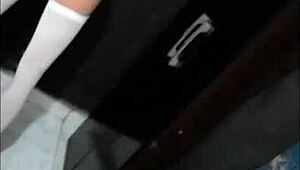 Bonequinha Sex Toy in Cute New Panties Gets Wild