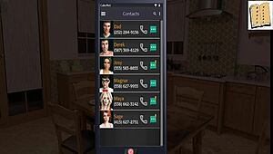 Being a Dik Chick Route 29. Trying to Find His Way Around Isabella's House After a Night Out.