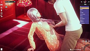 Anime Teen Blowjob with Cute Shaved Pussy in Wild Hentai