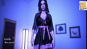 Being a Dik Chick Route 29. Trying to Find His Way Around Isabella's House After a Night Out.