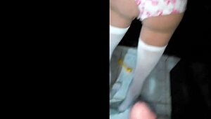 Bonequinha Sex Toy in Cute New Panties Gets Wild