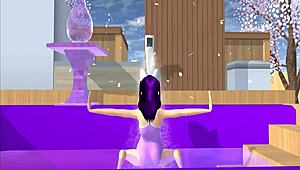 Point Of View Cartoon Fox Girl Dances On Your Lap