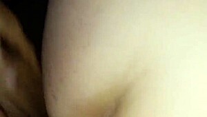 Fat slut blonde gives sloppy deep mouth and ass to friend