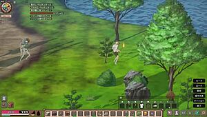 Mad Island live play 3: geile meiden in survival game