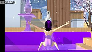 Point Of View Cartoon Fox Girl Dances On Your Lap