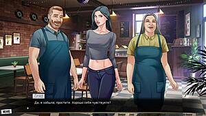 Complete Gameplay - Our Red String Part 4 With Naked Milf Action