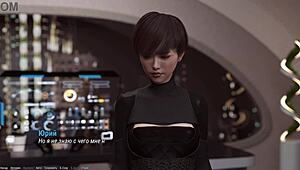 Project Atmosphere Part 10: Sexy Whore Strips Naked, Fingering Her Big Nipples Hard!