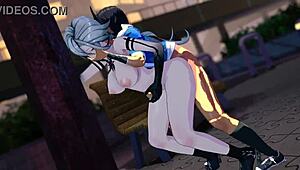 omg, this genshin arlecchino hentai motion damage voice is wild! 😱