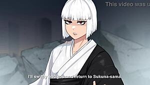 Hakari Battles Uraume in Explosive Creampie Hentai Action!