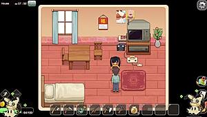 Hentai Game Village Rhapsody Big Tits Barn Scene