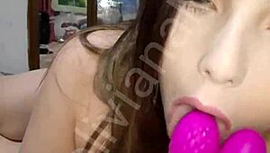 Simulating sucking Fernando's balls, dick and ass?