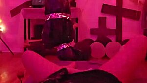 Angelg And Kuzz Halloween Special With Monster Cock Part 1!