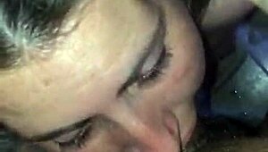 wow, check out this insane deepthroat blowjob skill!